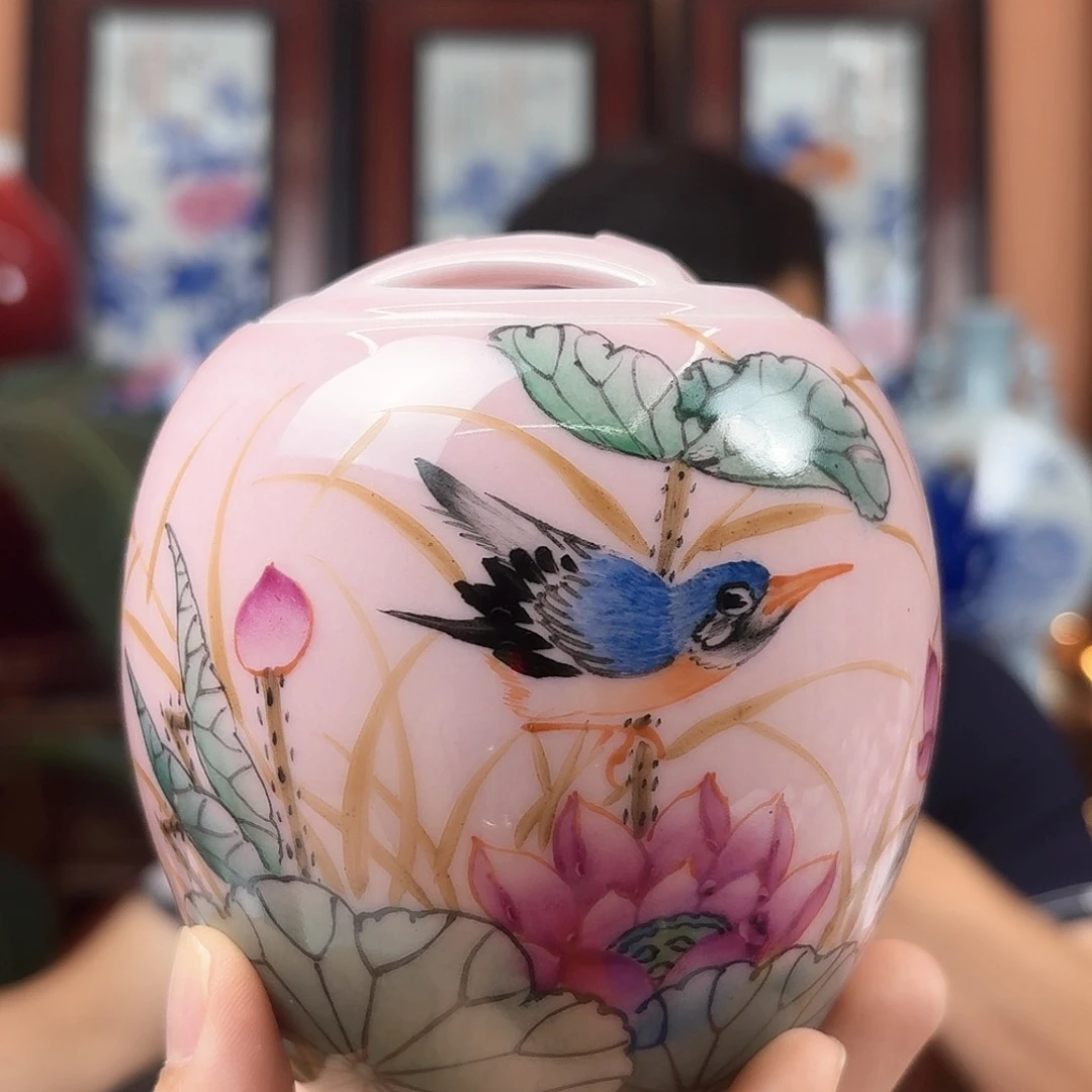 景德镇陶瓷手工罐子