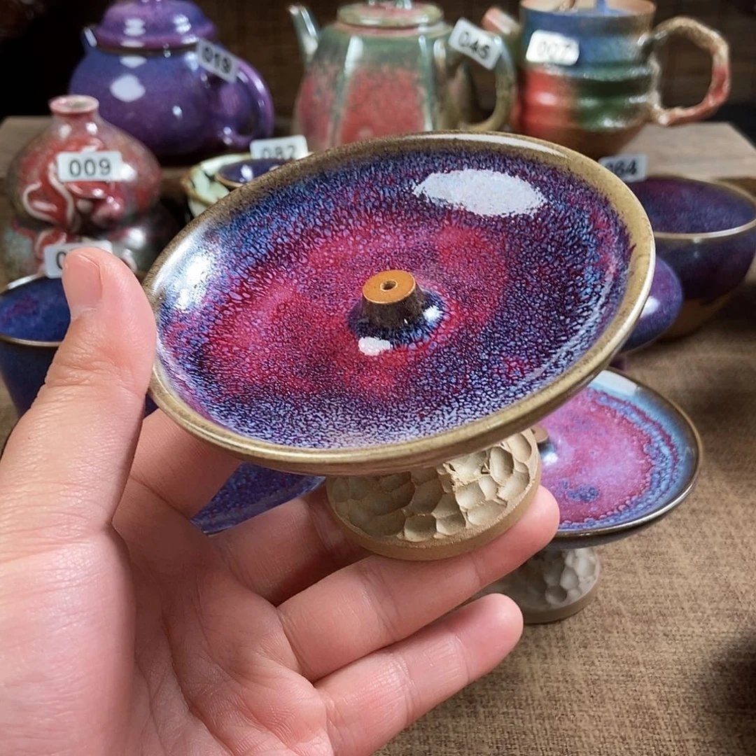 兰***吟瓷片钧瓷茶壶茶具