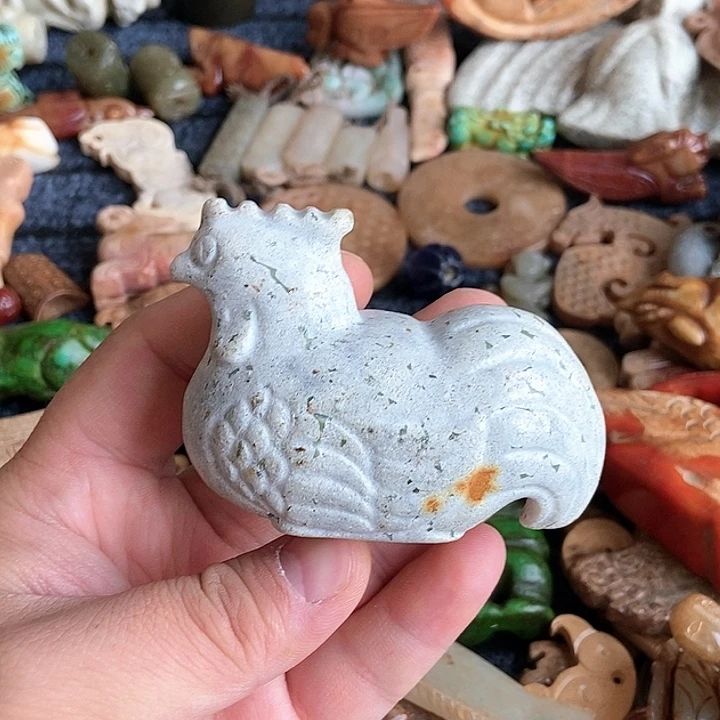 和田玉未镶嵌颈饰60