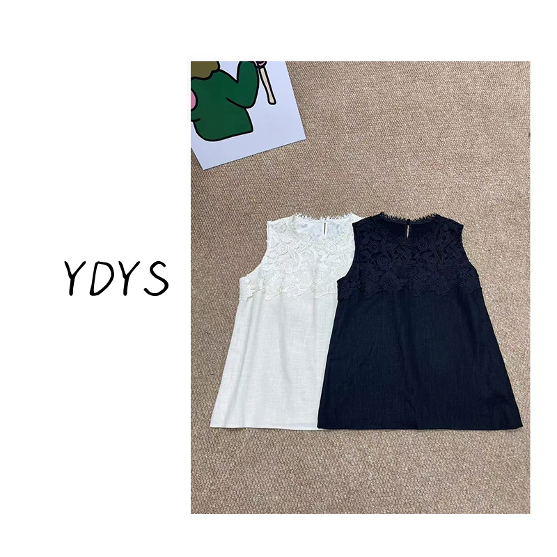 【YDYS】25K00175 2025新款时尚气质小众无袖T恤