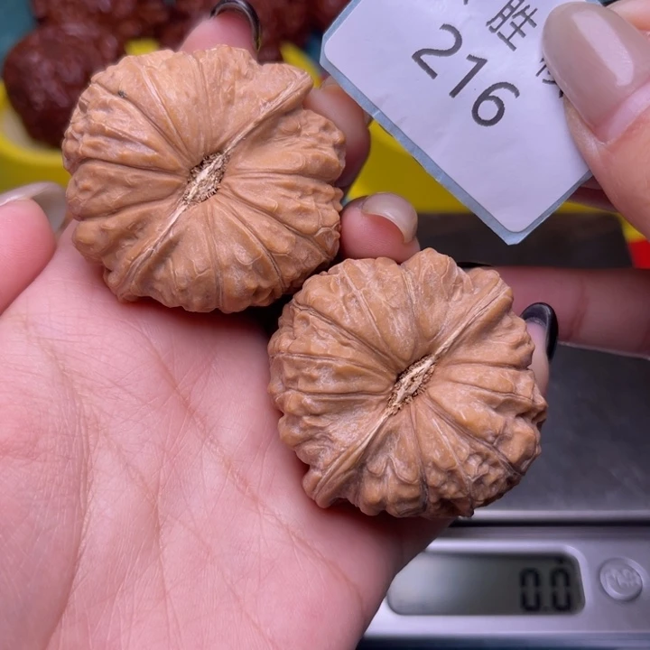 文玩核桃把件南瓜墩43.216