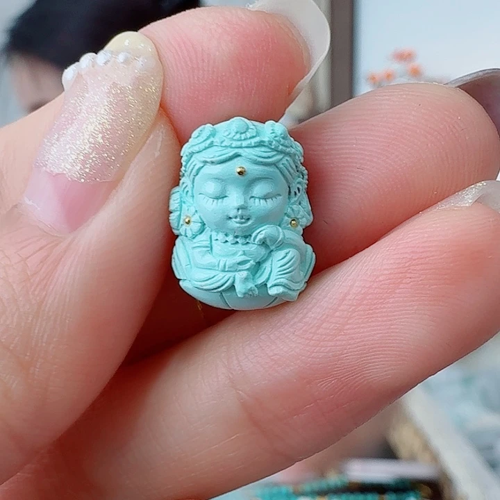 绿松石未镶嵌珠宝奇石