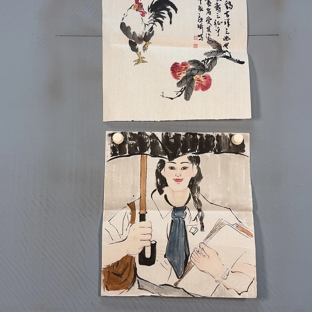 国画149 牡丹一如你初来