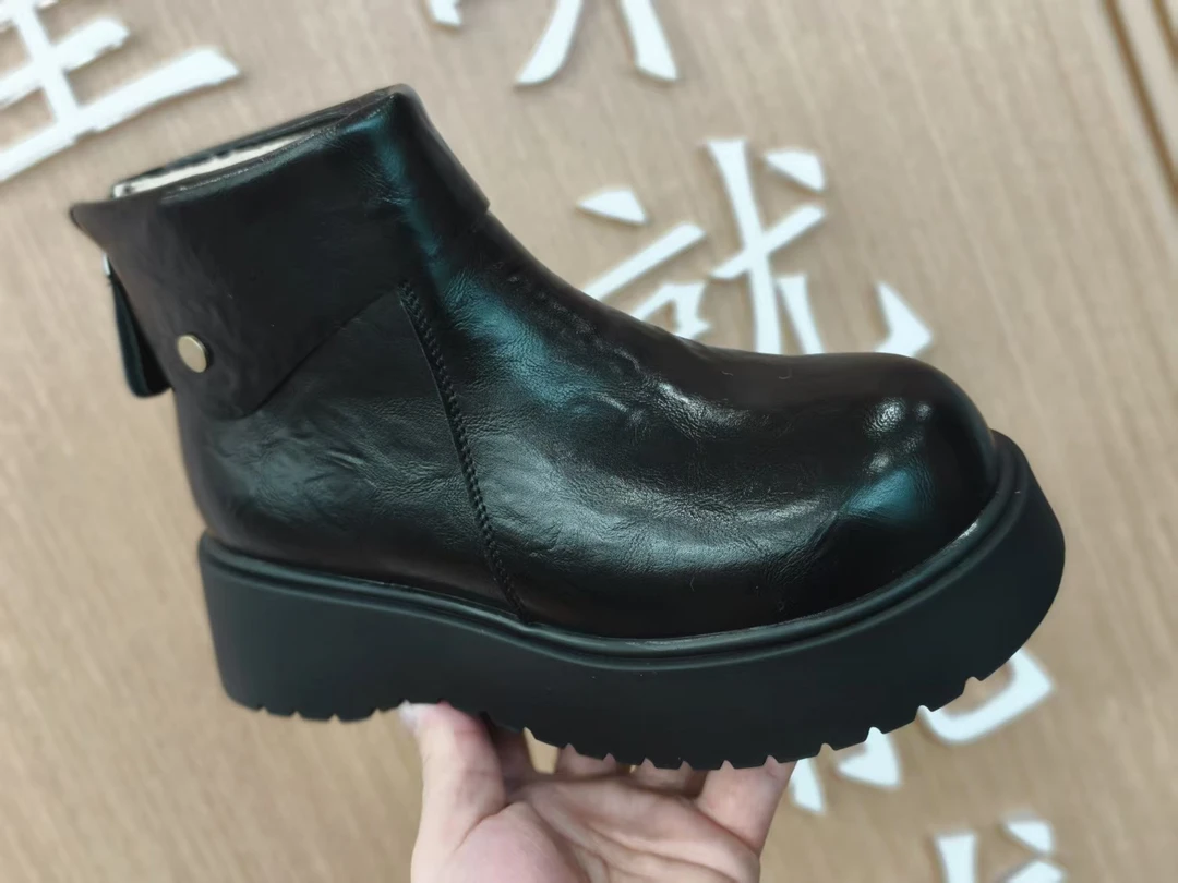 5050-2欧版博肯加绒中筒靴-A263