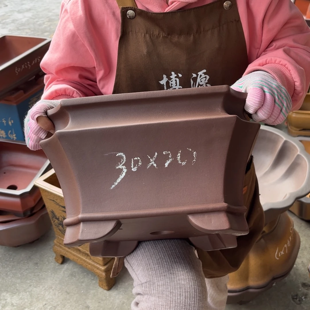 紫砂花盆盆景艺术