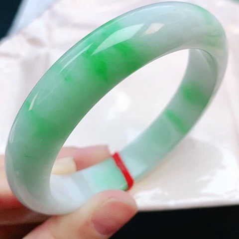 未镶嵌手镯翡翠57圈口892577