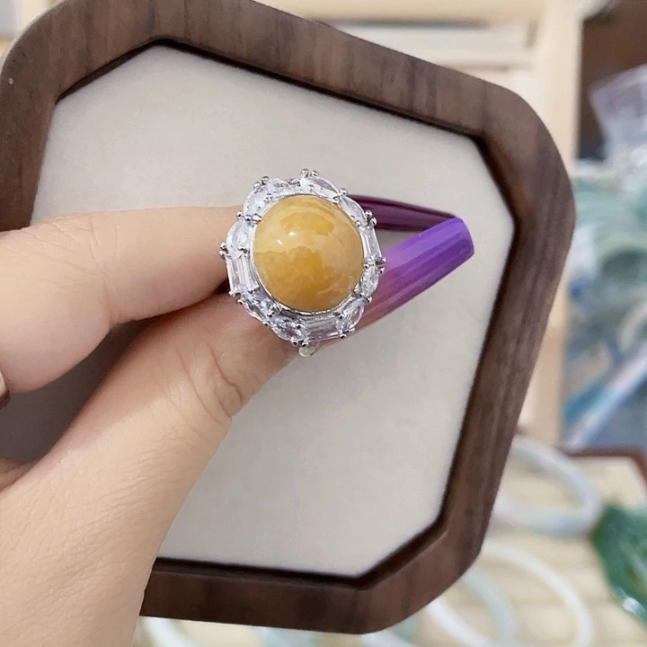 颈饰未镶嵌翡翠天然翡翠Ａ货