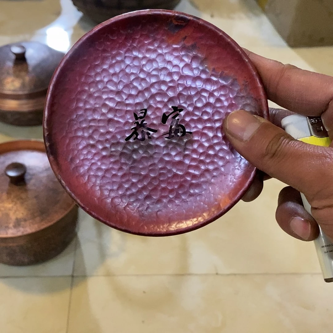 手工锻打工艺小壶承