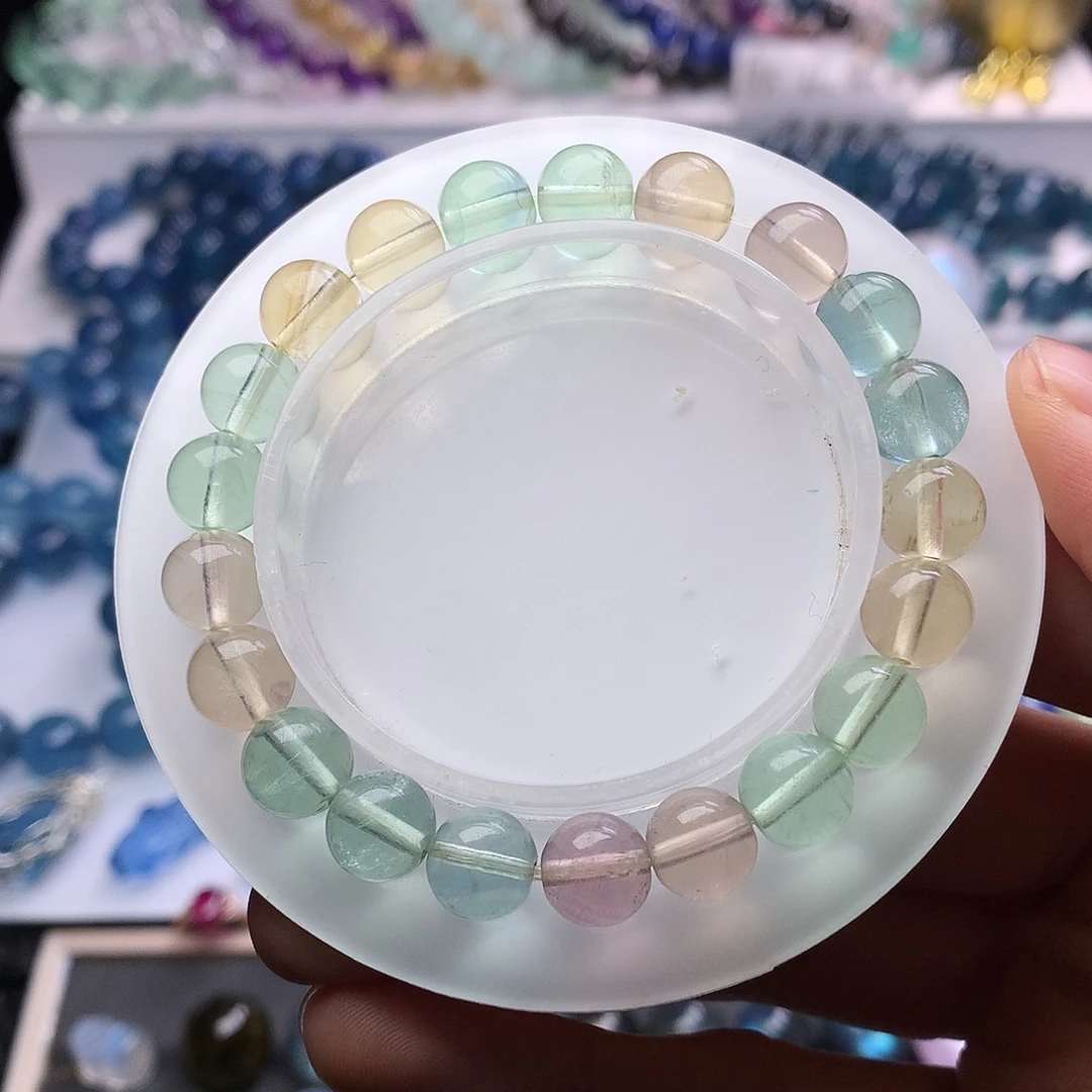 水晶手链未镶嵌多样性