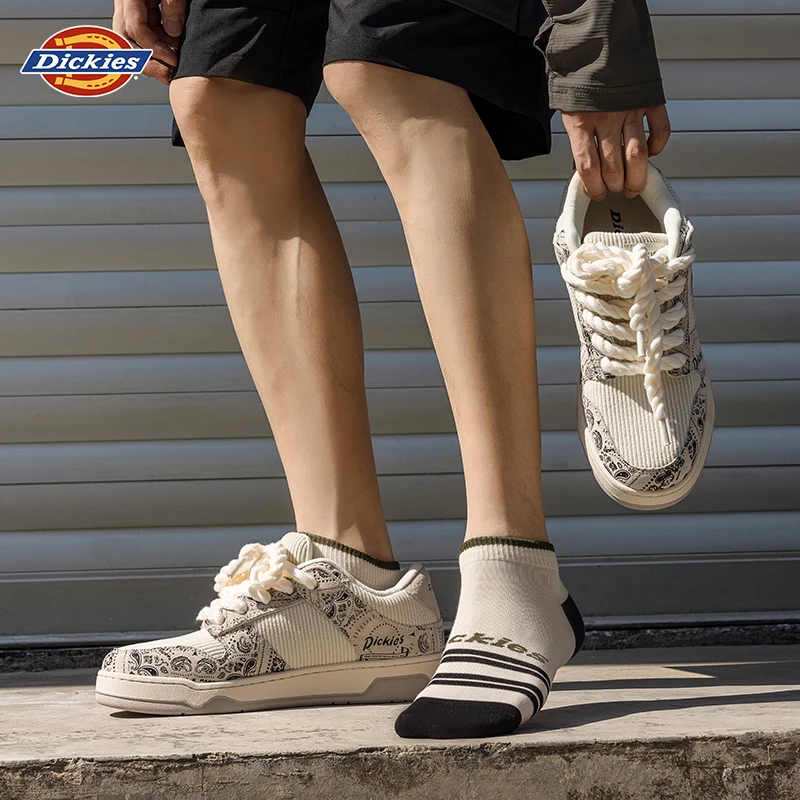 Dickies袜子男棉质短袜夏季吸汗防脚臭网眼男款袜子男士短筒袜