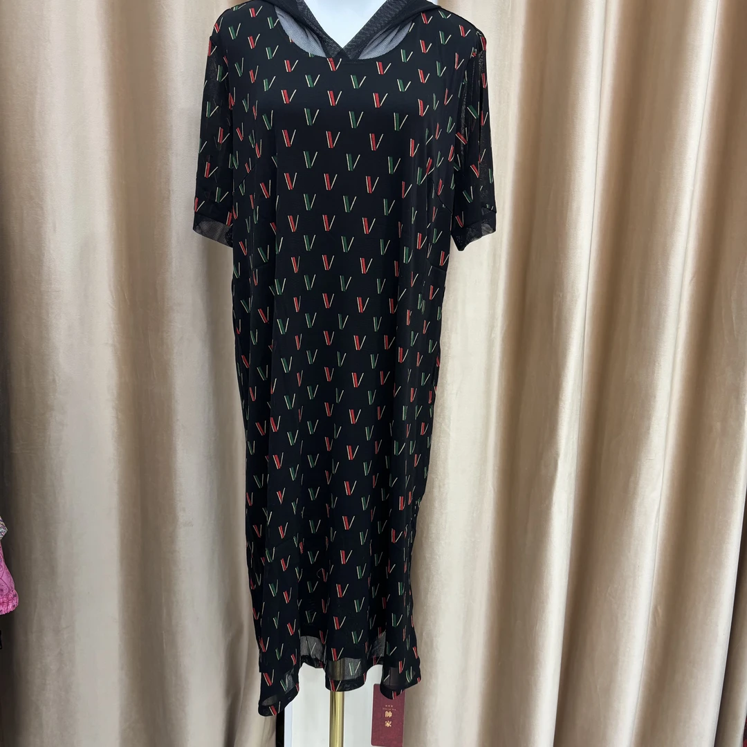 (衣长105)时尚连衣裙6095