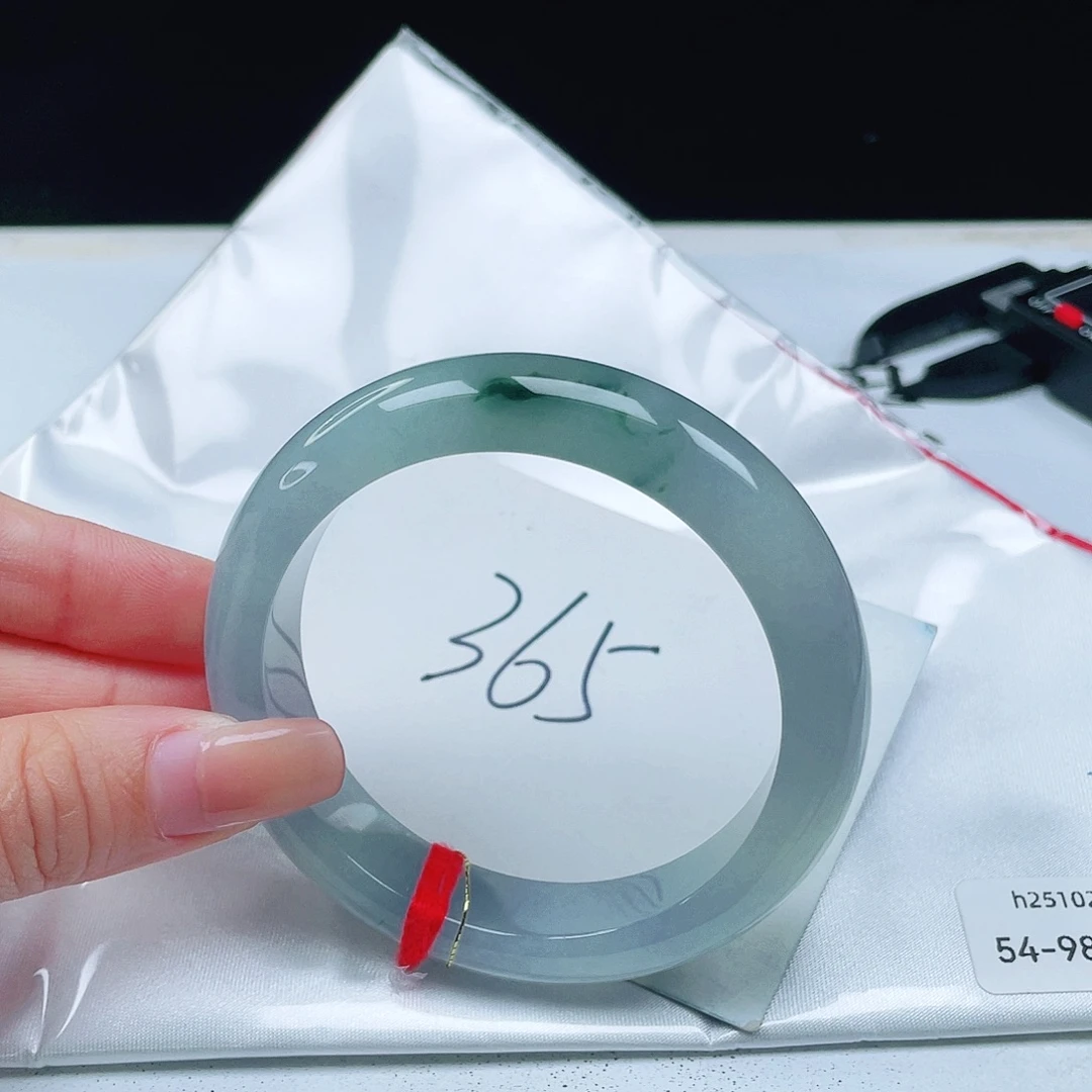 翡翠未镶嵌手镯54+正圈