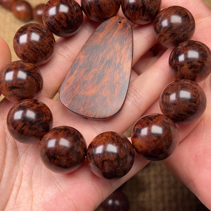 黄花梨/降香黄檀手串/手链胖*