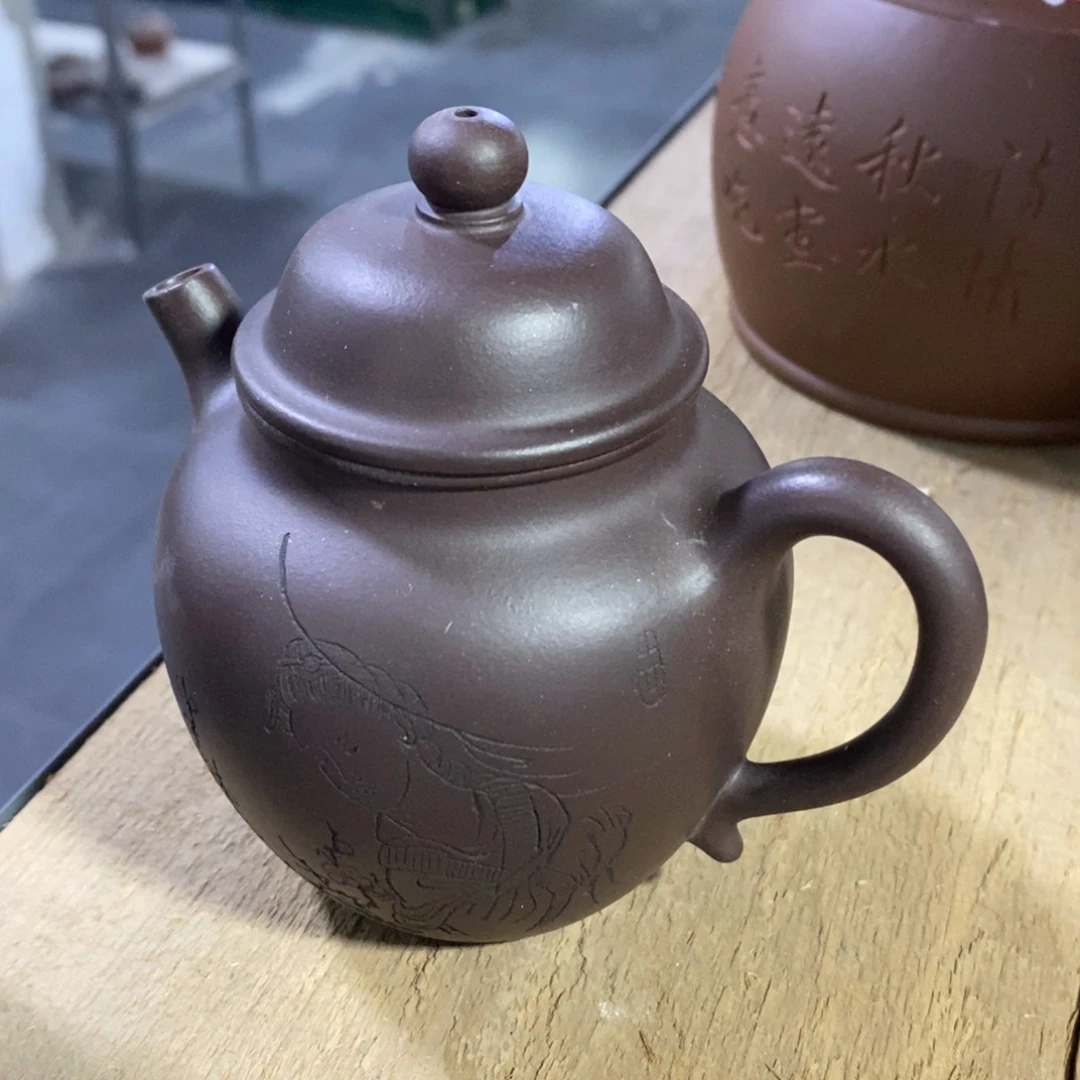 紫砂茶壶原矿手工262