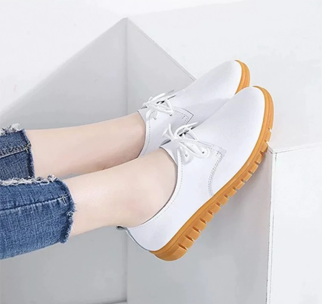 2013英伦防滑女鞋平底懒人小白鞋学生舒适休闲护士妈妈鞋