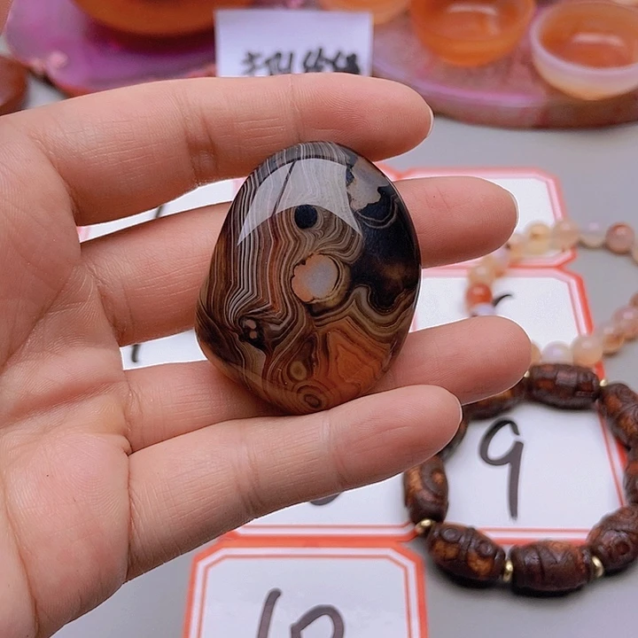 【闪购商品】玛瑙/玉髓珠宝半成品未镶嵌在****女