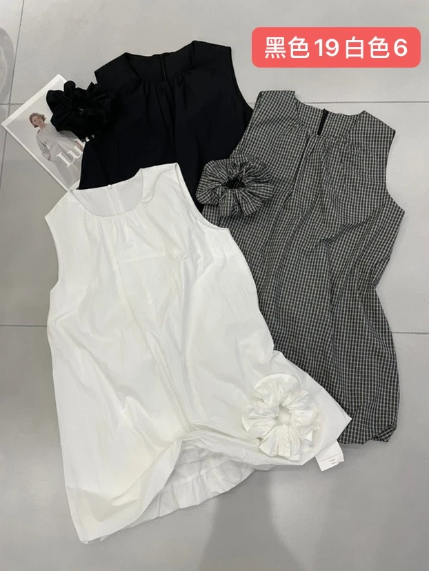 5765【PINGJIE】2025高货连衣裙韩版时尚休闲潮流舒适百搭洋气裙子