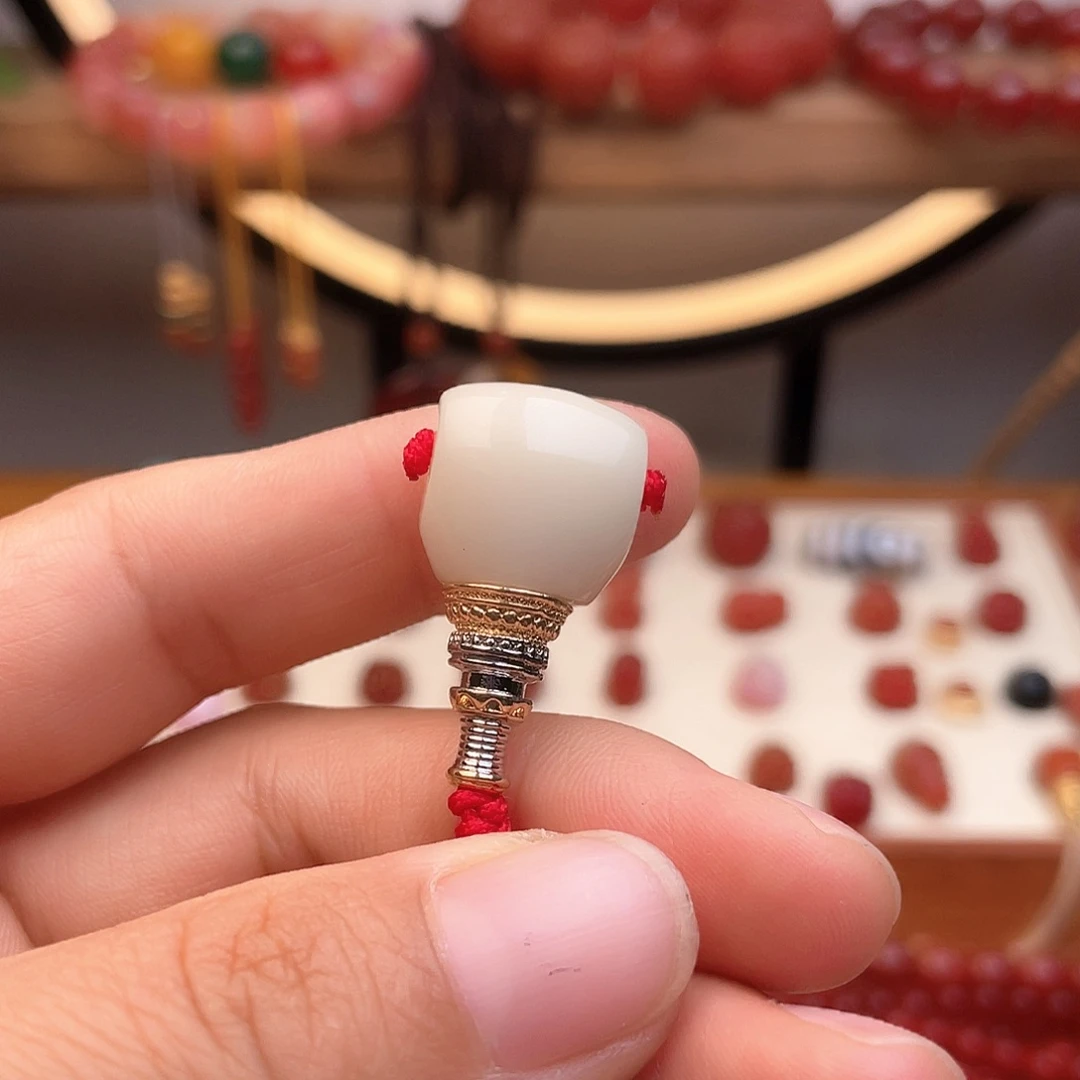 玛瑙/玉髓颈饰合金清****茶