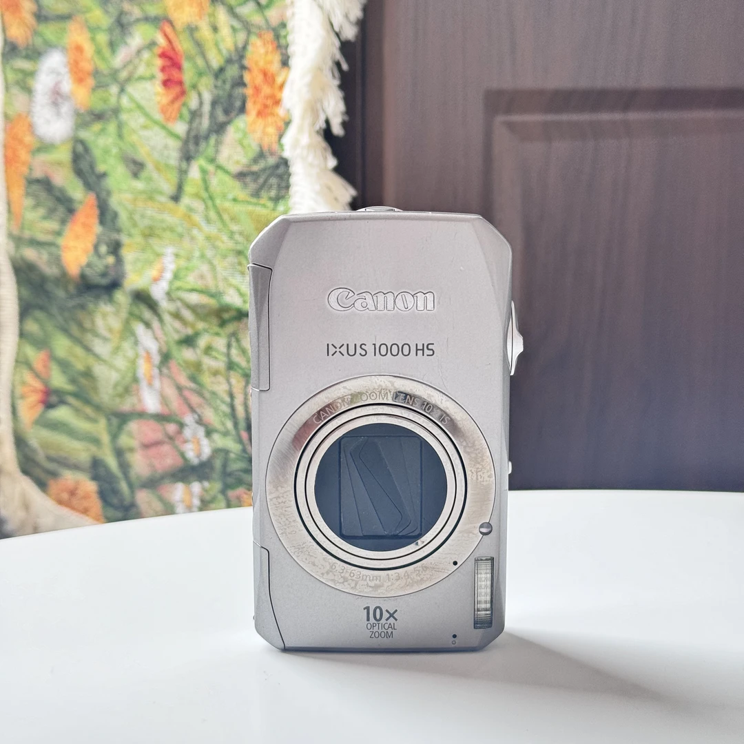 9新 Canon/佳能 ixus1000银色 1000万像素10倍光学变焦CCD相机