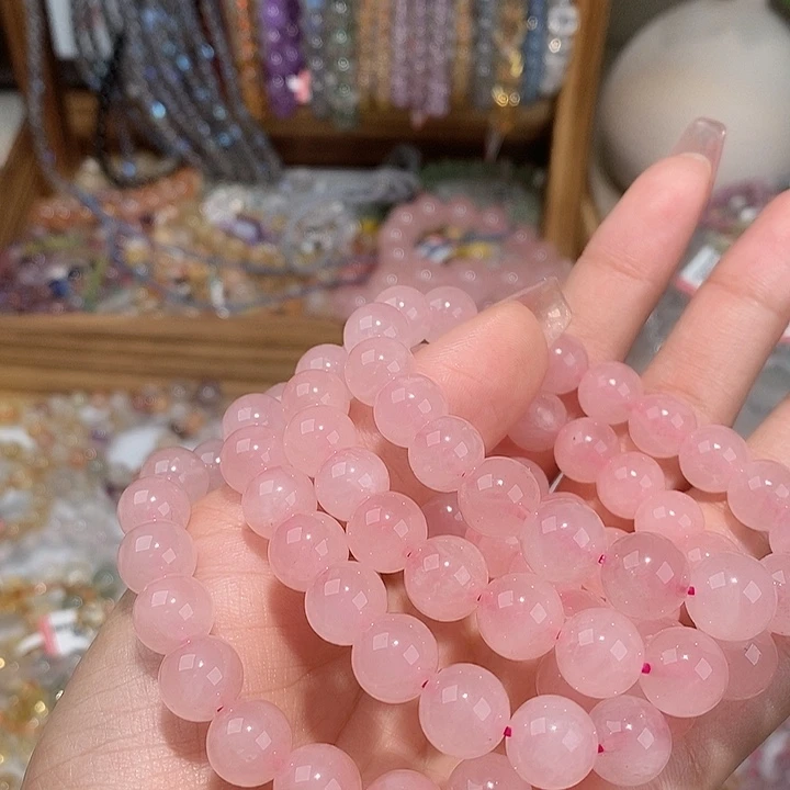 水晶无未镶嵌粉水晶卡10