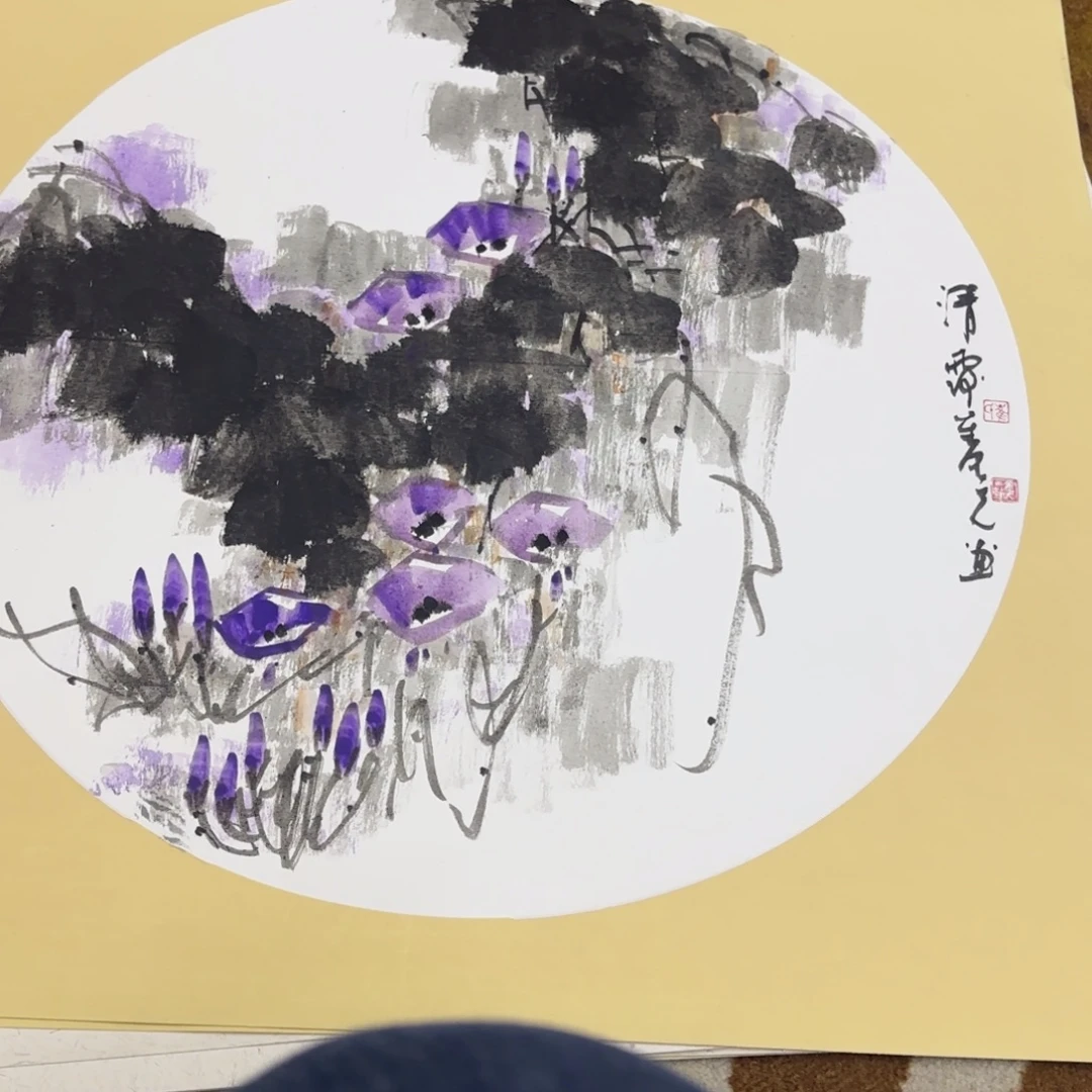 国画68-68卡纸作品艺
