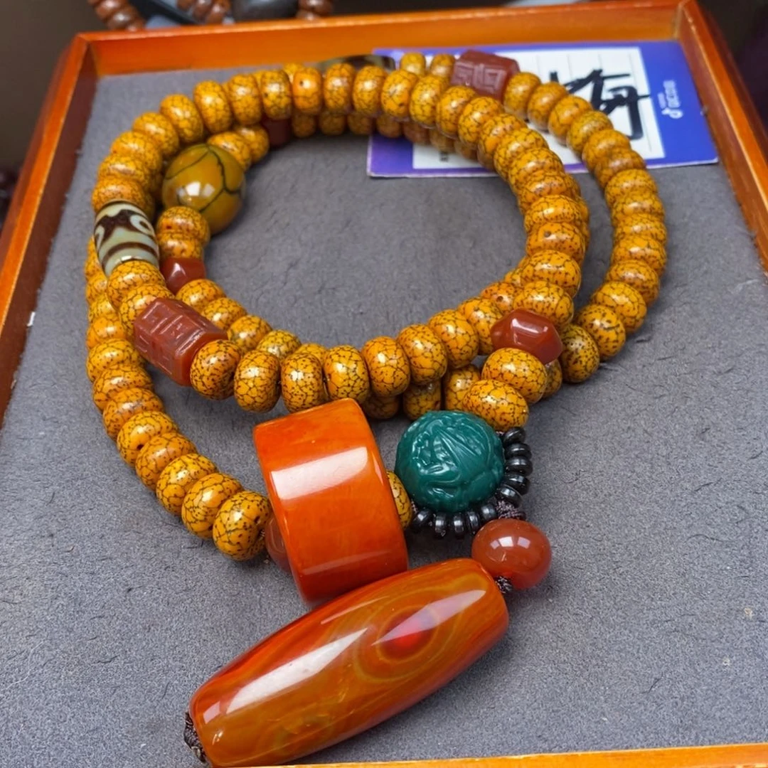 星月菩提吊坠曹****影星月