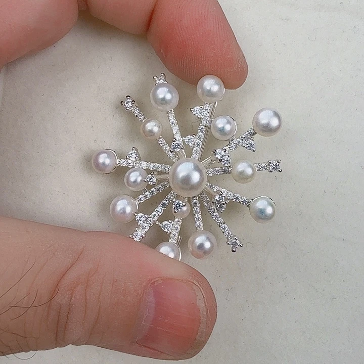 淡水珍珠胸饰未镶嵌