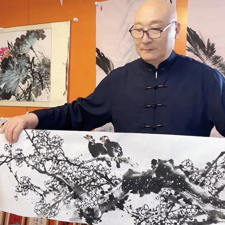 国画张圣敏先生纯手绘作品