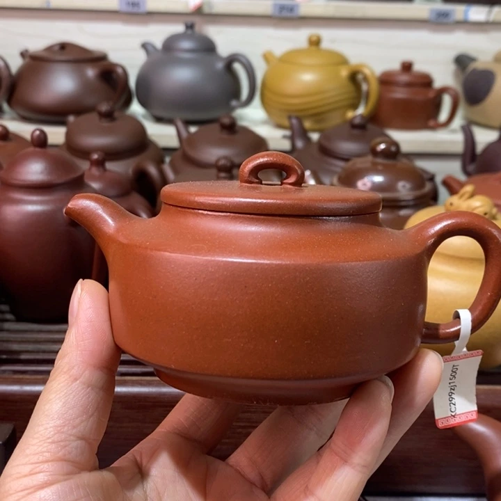 紫砂茶壶微瑕处理一把