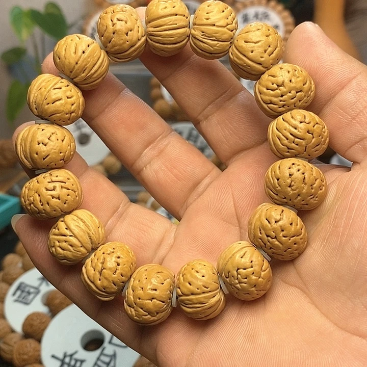 【闪购商品】北****八桃核手串纽扣手串