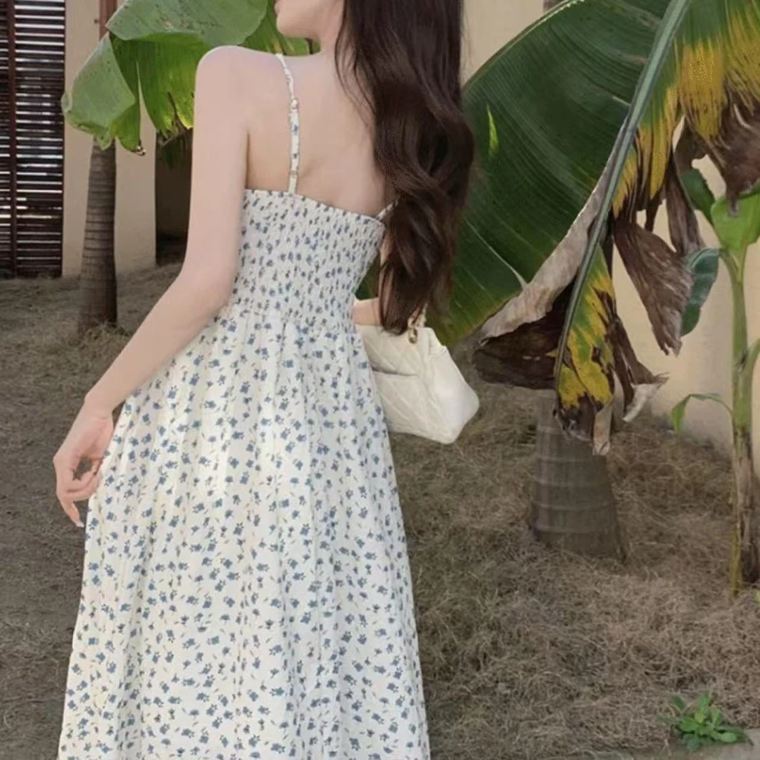 【YZ•衣系列】NN354-时尚女装设计感新款连衣裙法式收腰气质显瘦