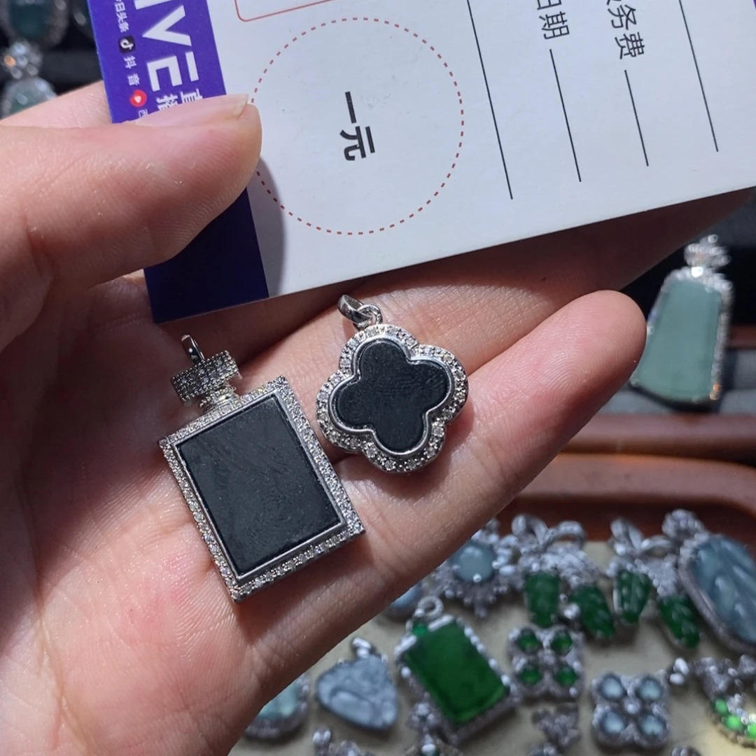 椰***子颈饰未镶嵌翡翠两个
