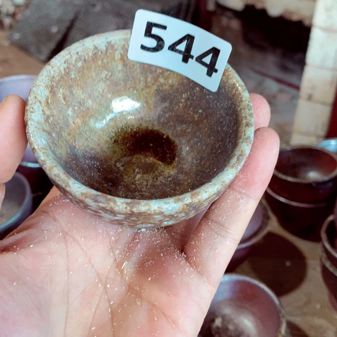 柴烧茶具陶瓷杯子