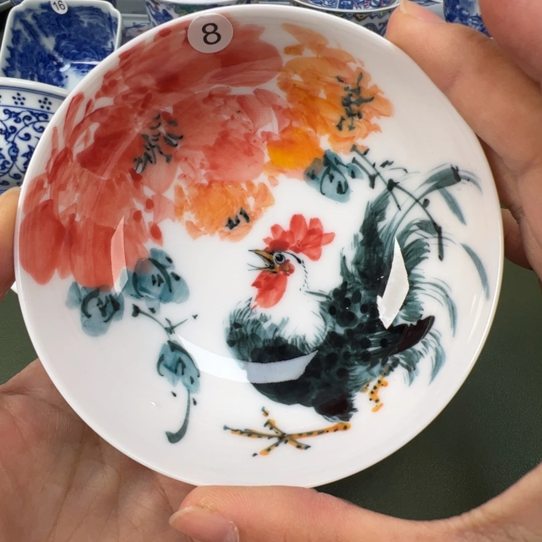 陶瓷景德镇纯手工纯手绘茶具木木8