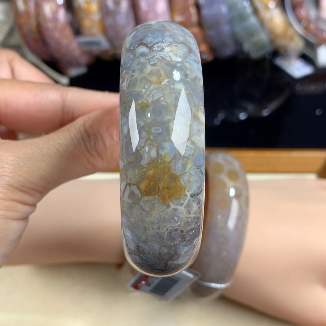 硅化珊瑚（珊瑚玉）未镶嵌吊坠(赠链)11号57圈口