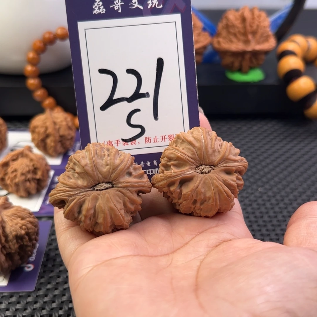 把件桃核221号白狮子41