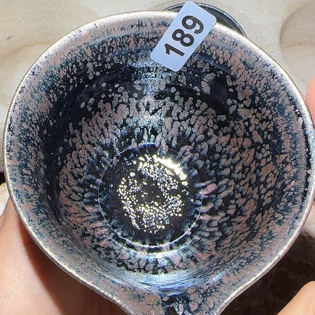 茶盏琢泥窑柴烧开窑