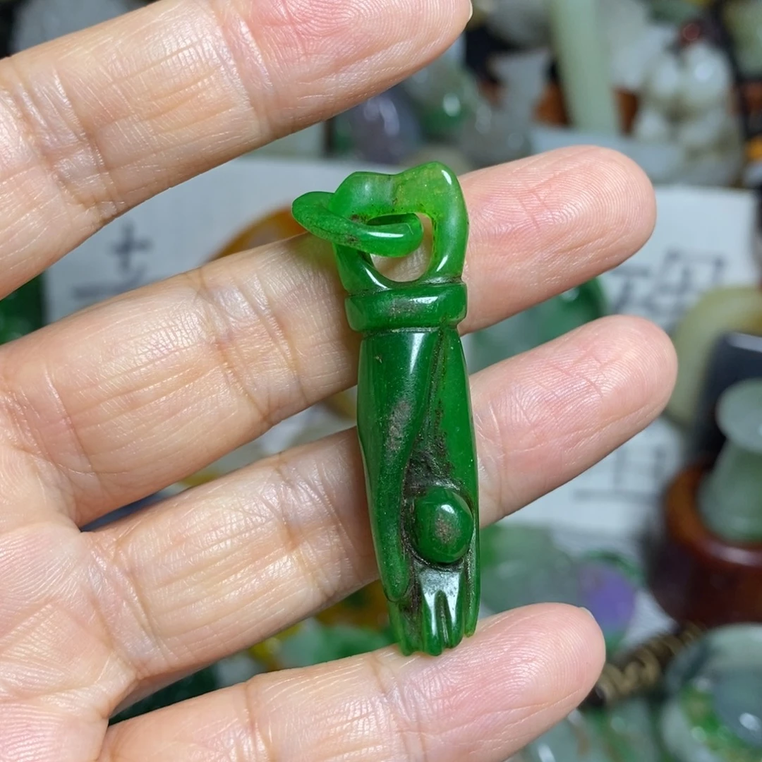 和田玉（糖玉）未镶嵌颈饰