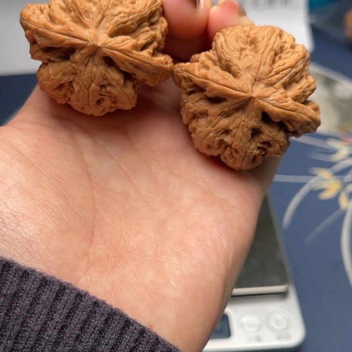 文玩核桃把件粗筋44