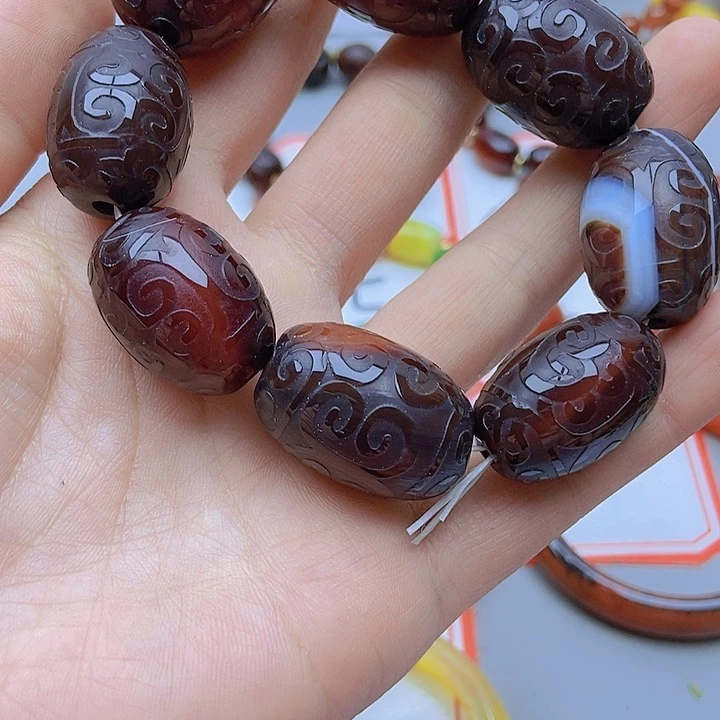 【闪购商品】玛瑙/玉髓珠宝半成品未镶嵌欧****！