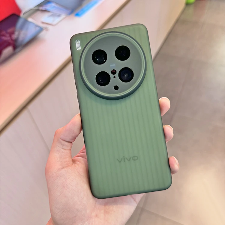 适用于X200ultra手机壳vivo行李箱波纹软壳网红全包防滑保护套
