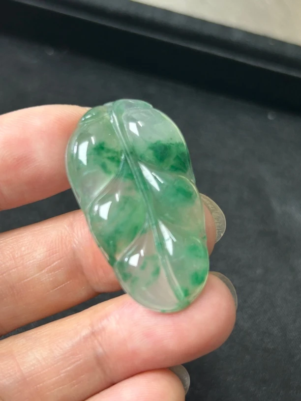 天然非洲翠冰飘花叶子