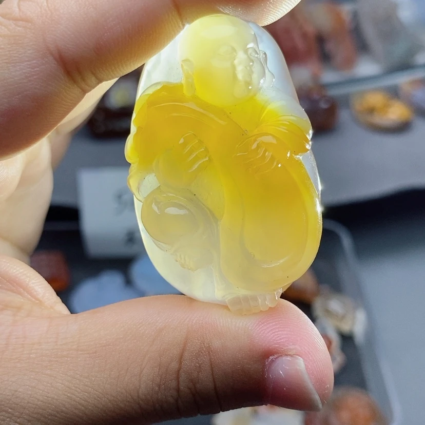 【闪购商品】未镶嵌吊坠定制玛瑙