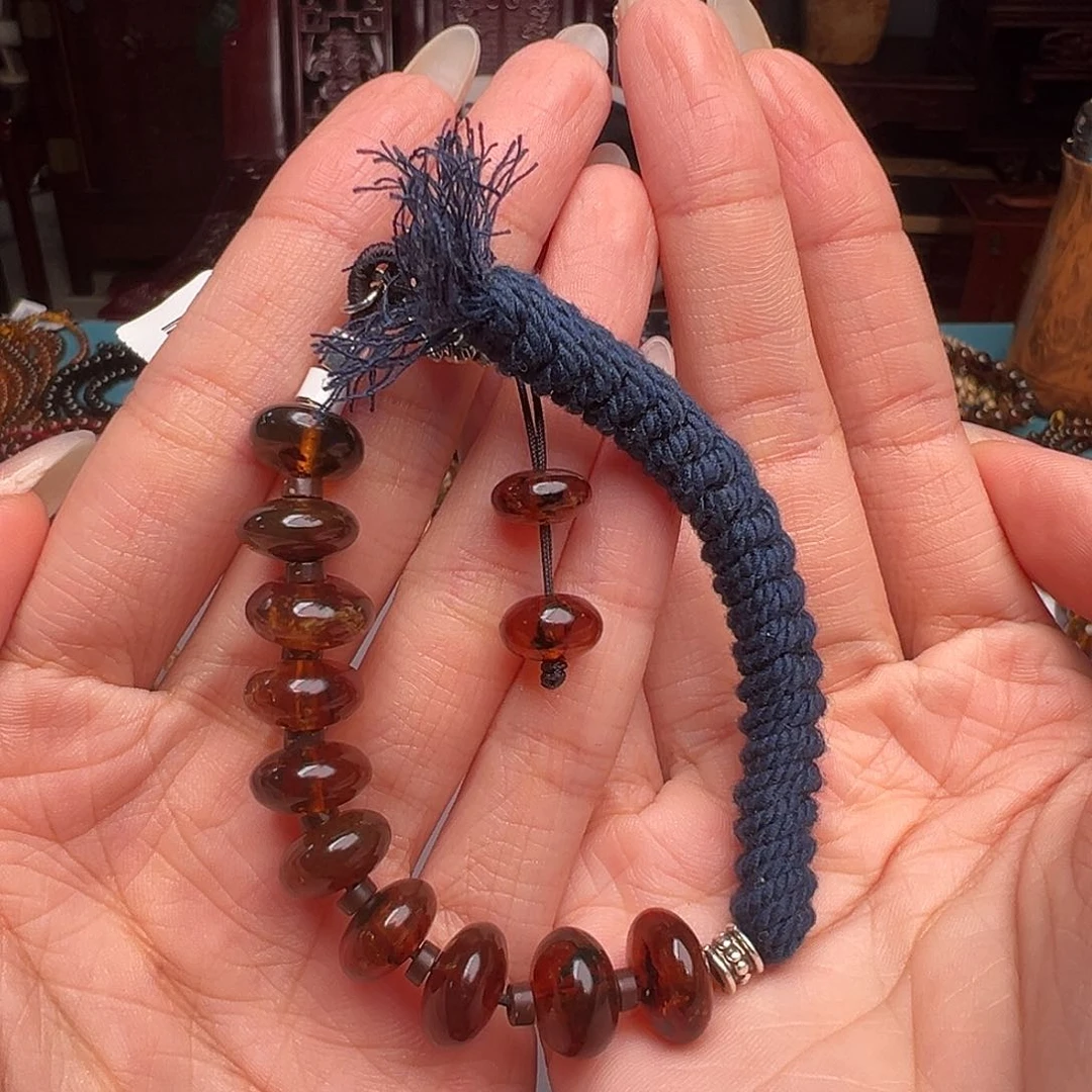 琥珀裸石未镶嵌抚顺琥珀10271