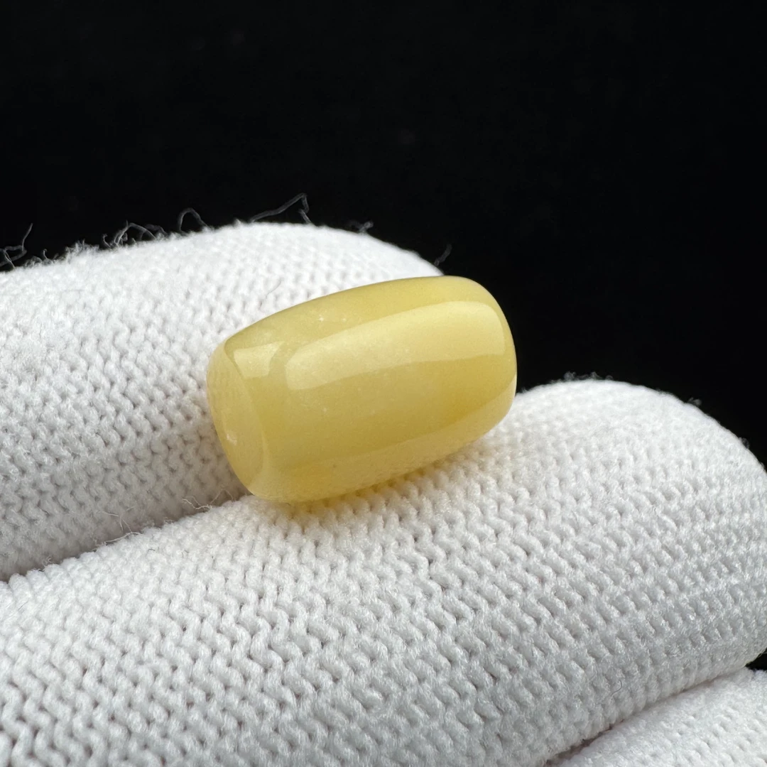 M8159天然原矿俄料蜜蜡 桶珠 9.6*14.6mm支持鉴定