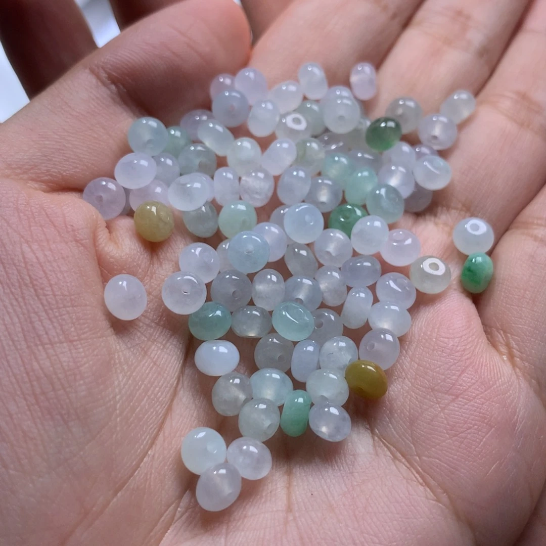散珠翡翠别***期多样性发货100颗