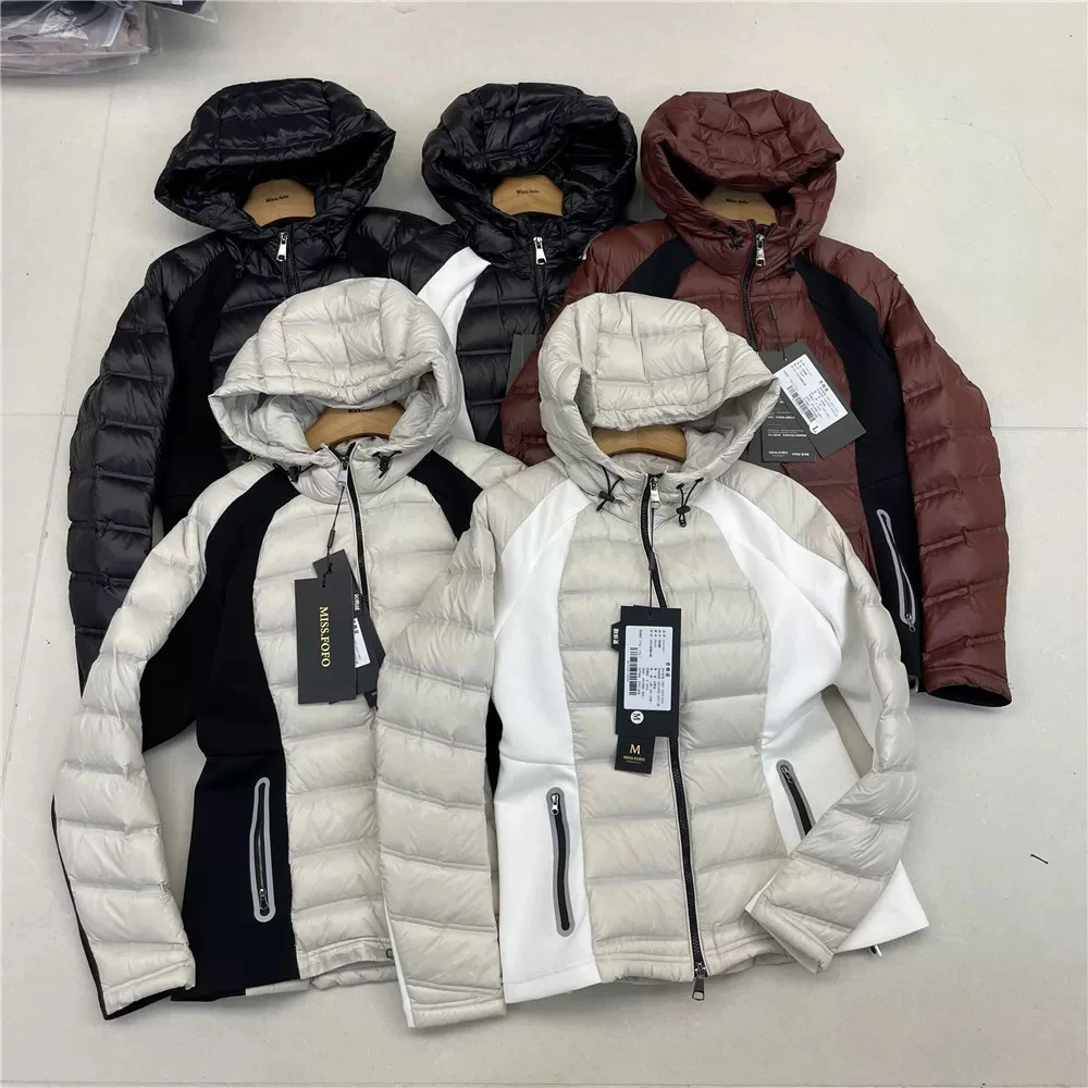 27163欧货高货加绒加厚显瘦外套A9109衣长57