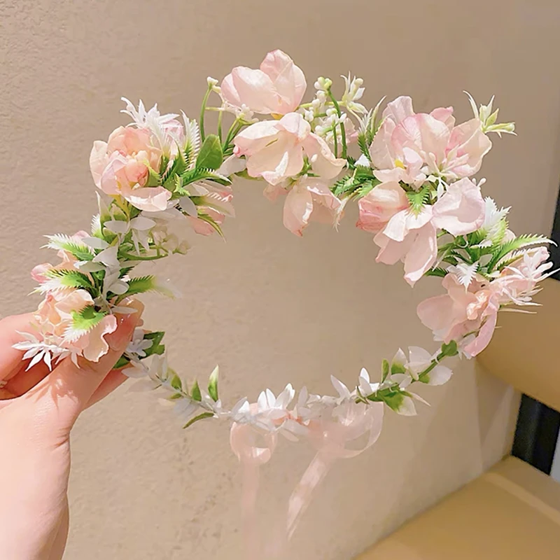 RC238 库洛米泡泡假发辫儿童发圈女童麻花辫发箍小女孩彩色辫子发