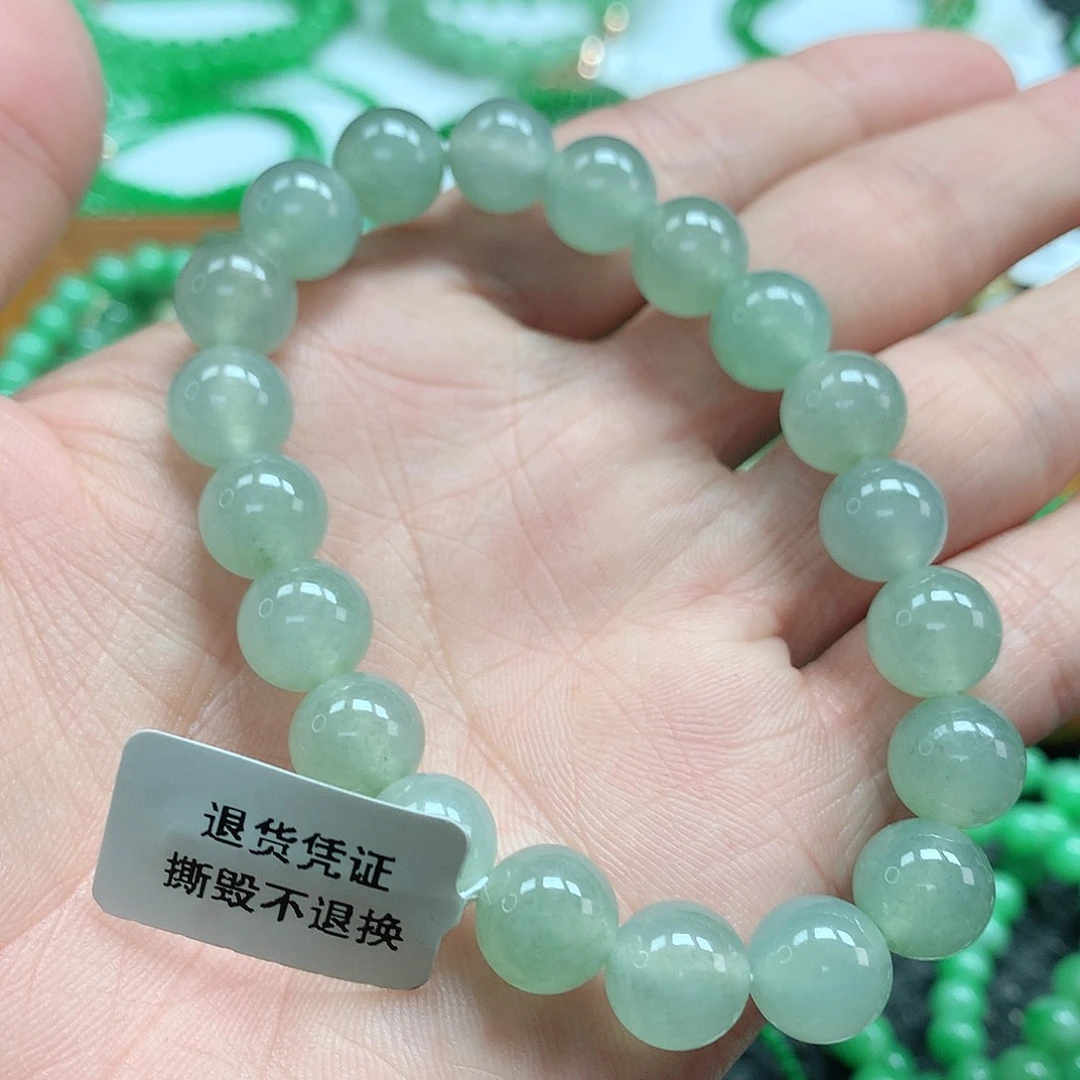 未镶嵌手链翡翠翡翠