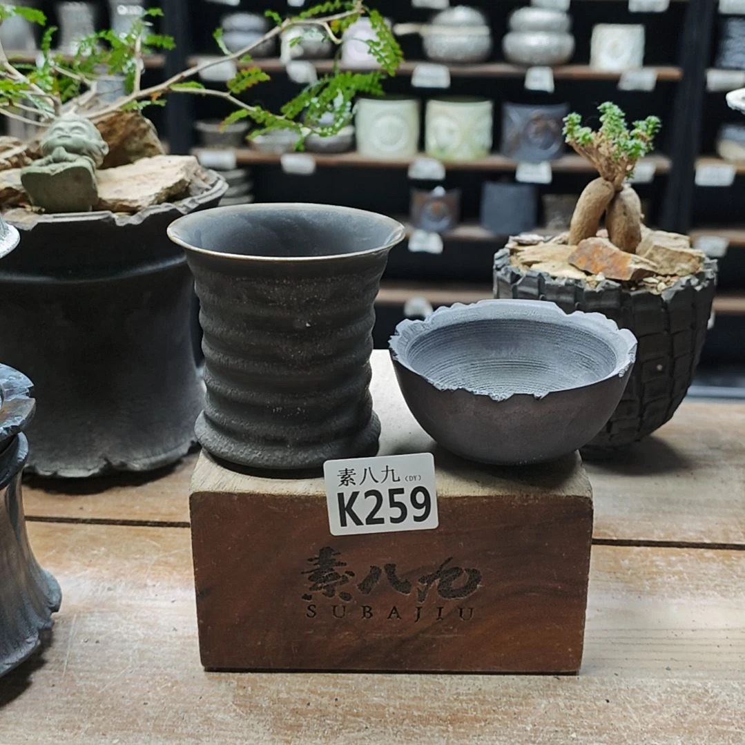 陶瓷素八九陶瓷内口两个瑕疵